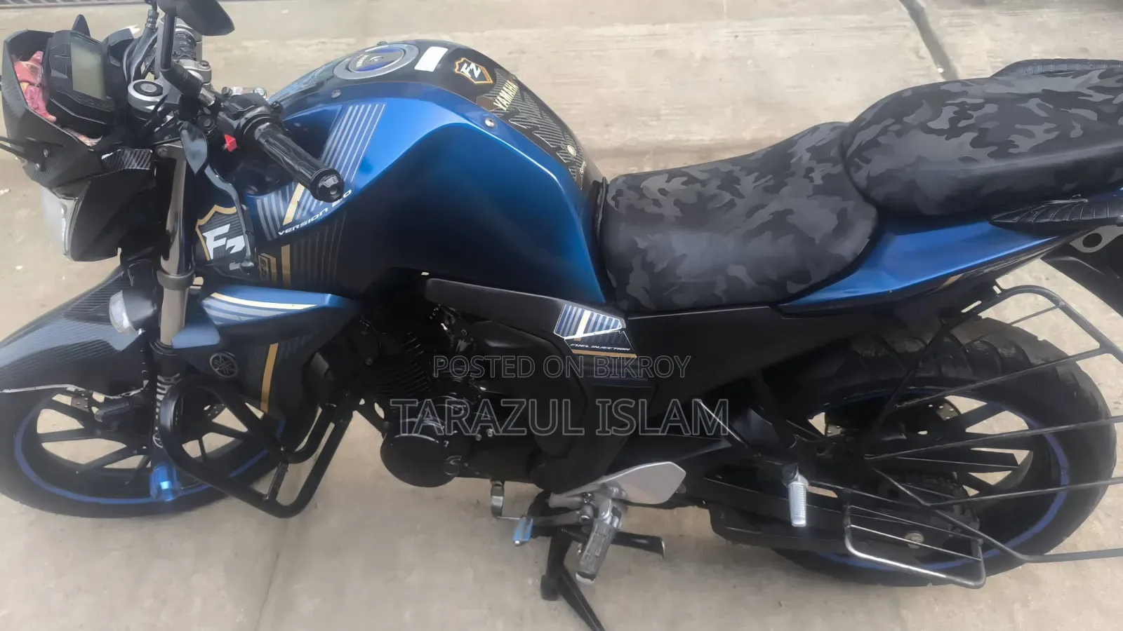 Yamaha FZS V2 2019 Blue