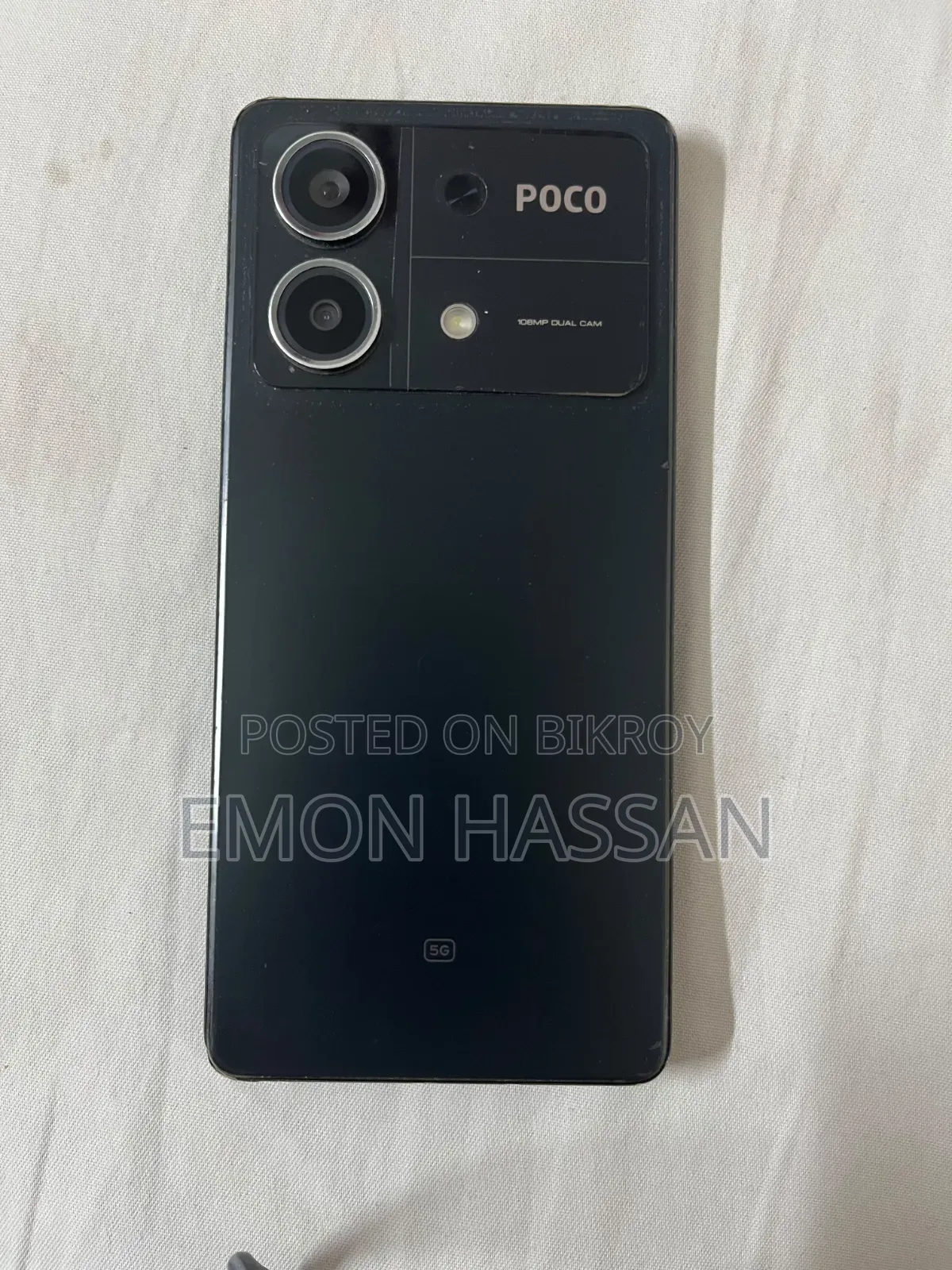 শাওমি পোকো এক্স৬ ২৫৬ জিবি কালো