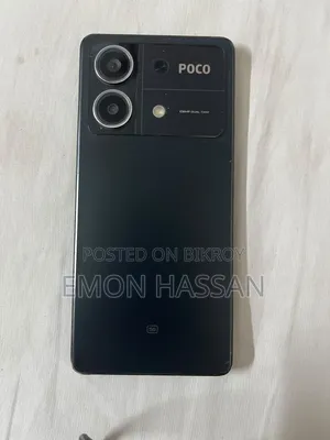 শাওমি পোকো এক্স৬ ২৫৬ জিবি কালো