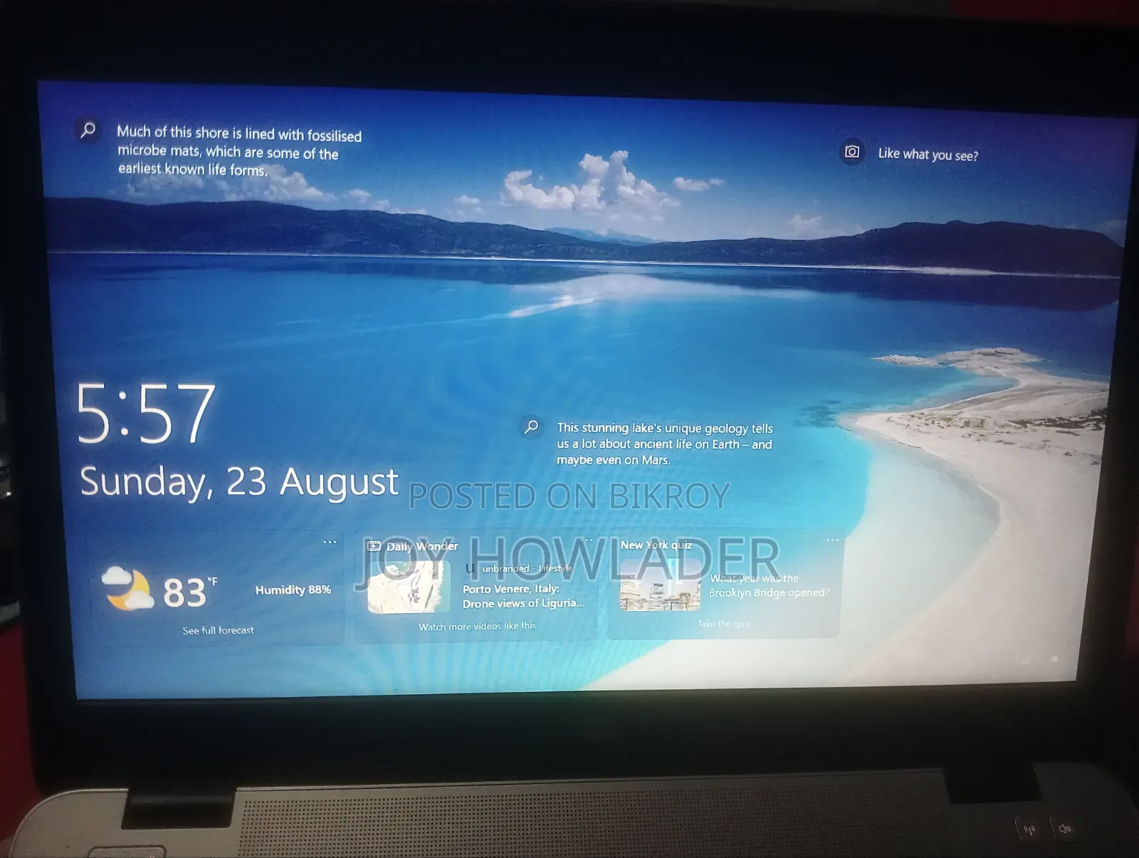 Laptop HP EliteBook 840 G3 8GB Intel Core I5 SSHD+SSD 256GB
