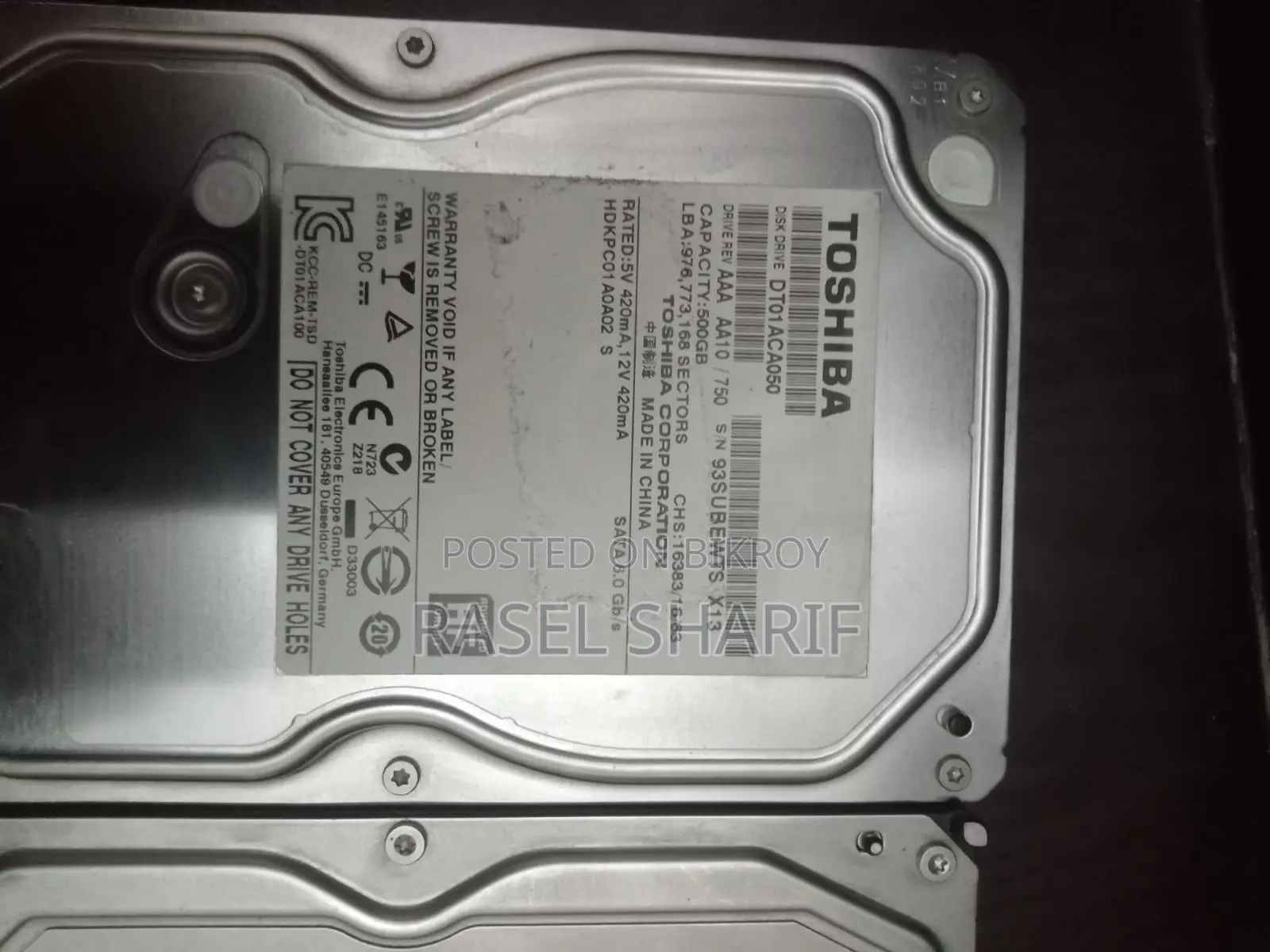 1TB Desktop Hard Disk