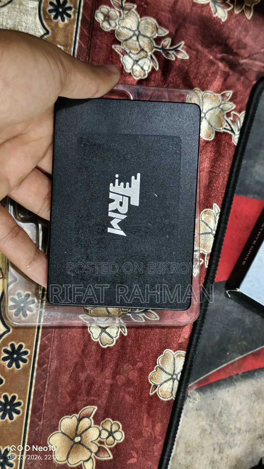 TRM S100 512GB SATA III SSD — ব্র্যান্ড নিউ / নতুনের মতো কন্ডিশন!