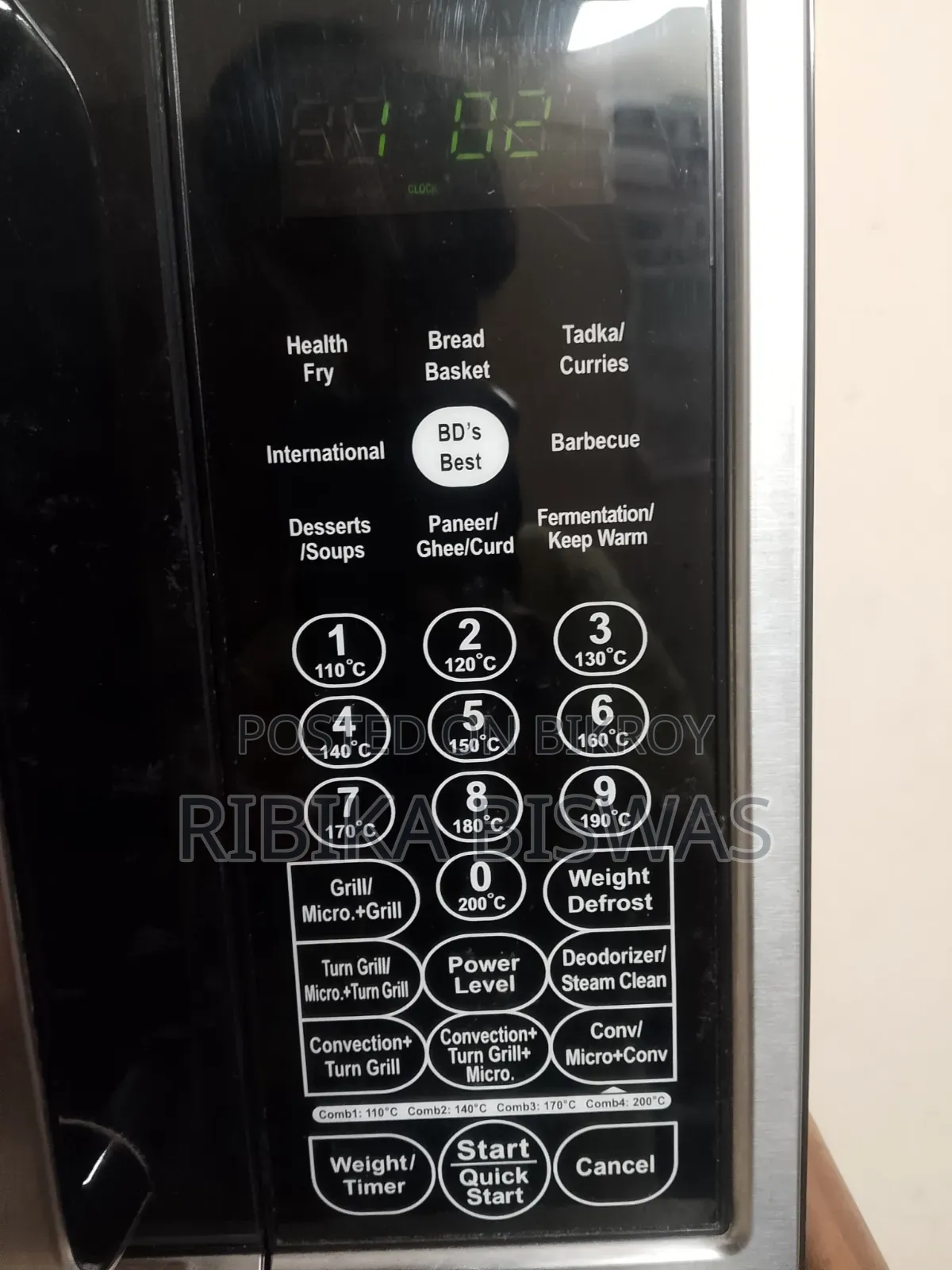 Microwave Oven/ মাইক্রোওয়েভ ওভেন