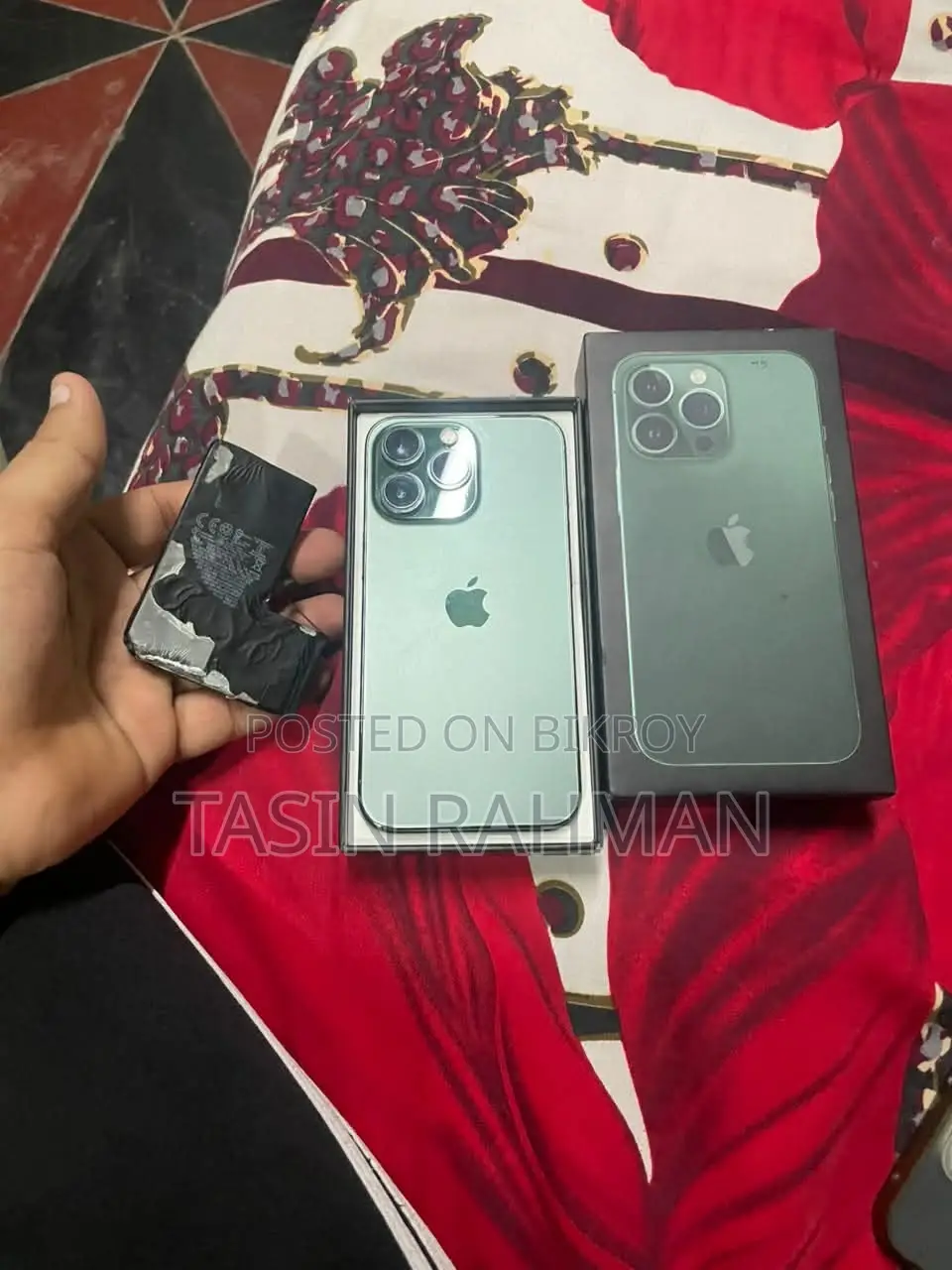 অ্যাপল আইফোন ১৩ প্রো ১২৮ জিবি গ্রিন