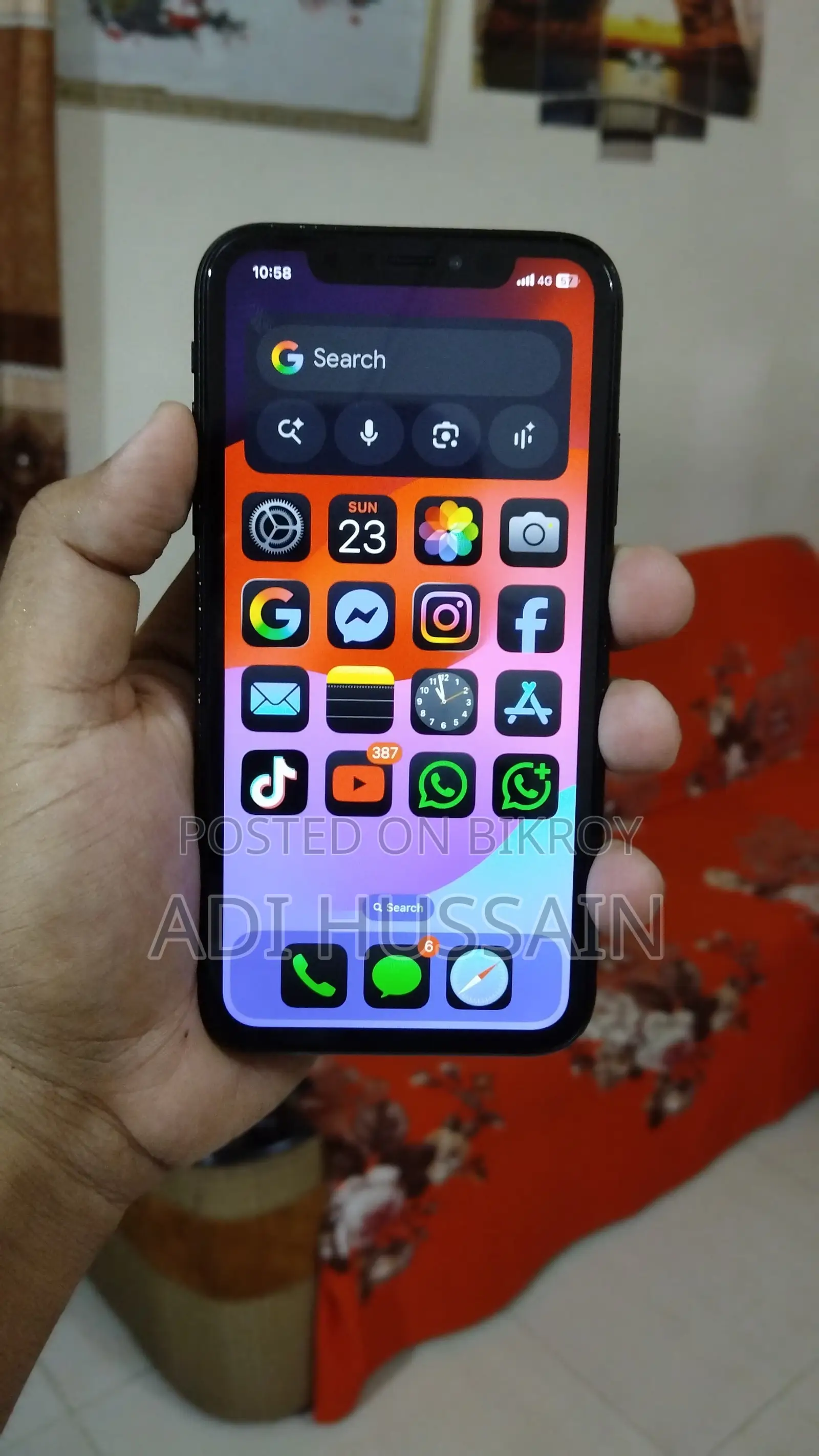 অ্যাপল আইফোন এক্সআর ৬৪ জিবি ব্ল্যাক