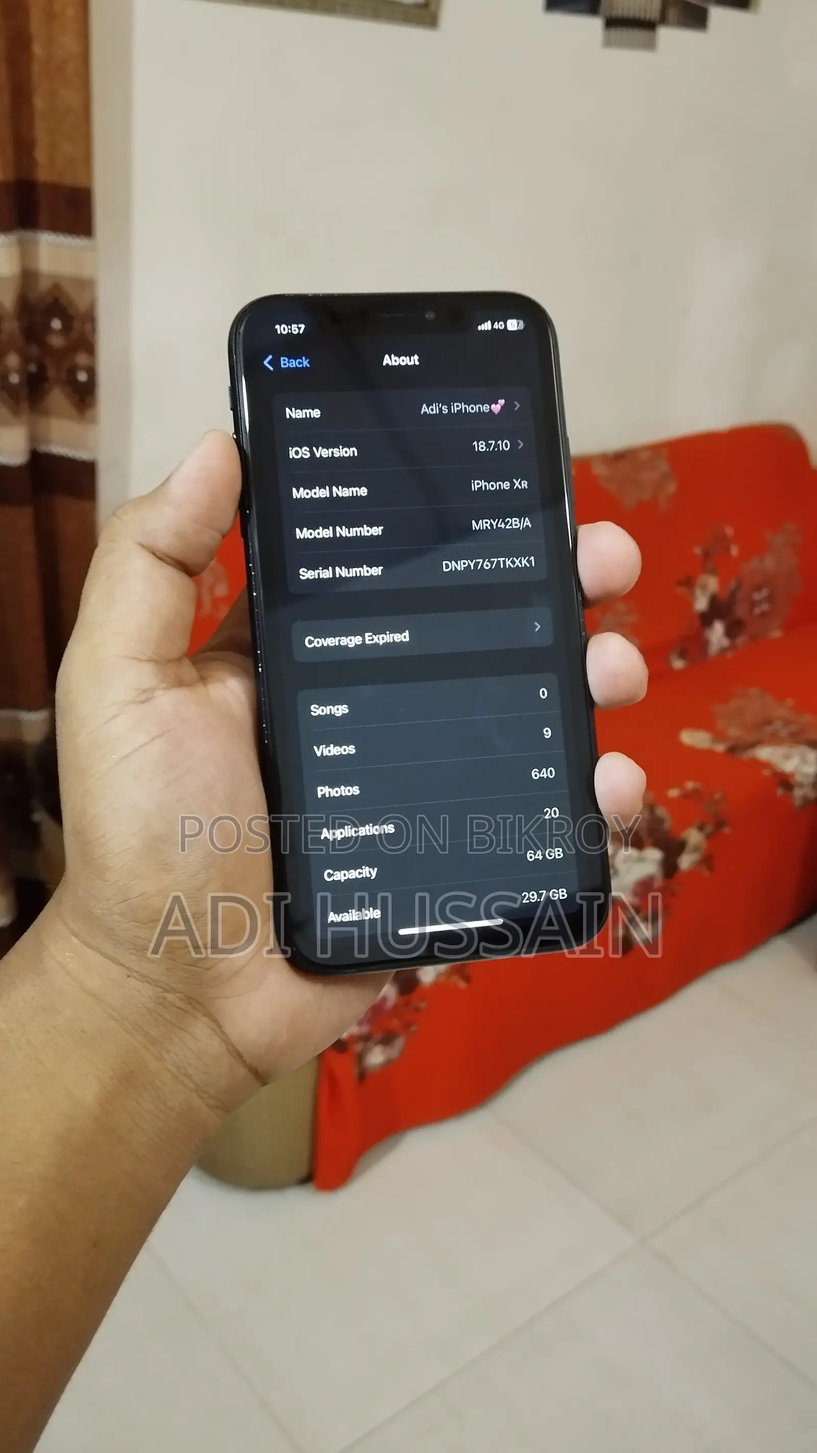 অ্যাপল আইফোন এক্সআর ৬৪ জিবি ব্ল্যাক