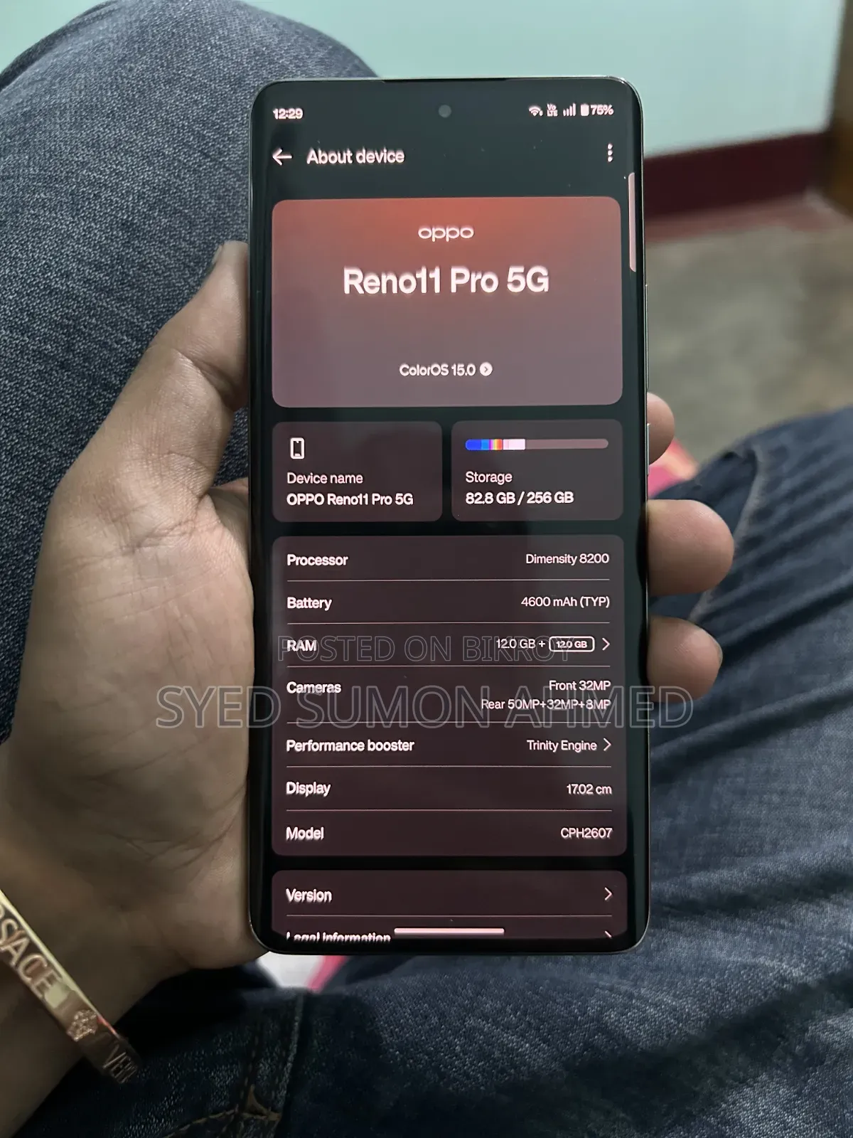 Oppo Reno11 Pro 256 GB White