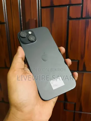 অ্যাপল আইফোন ১৫ ২৫৬ জিবি ব্ল্যাক