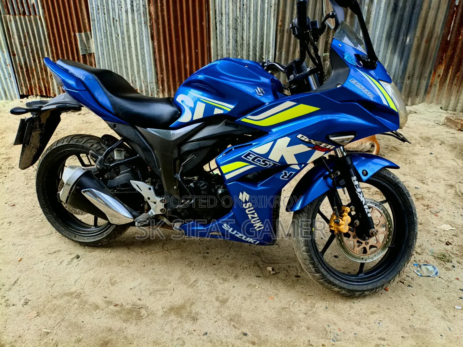 New Suzuki Gixxer SF 2018 Blue