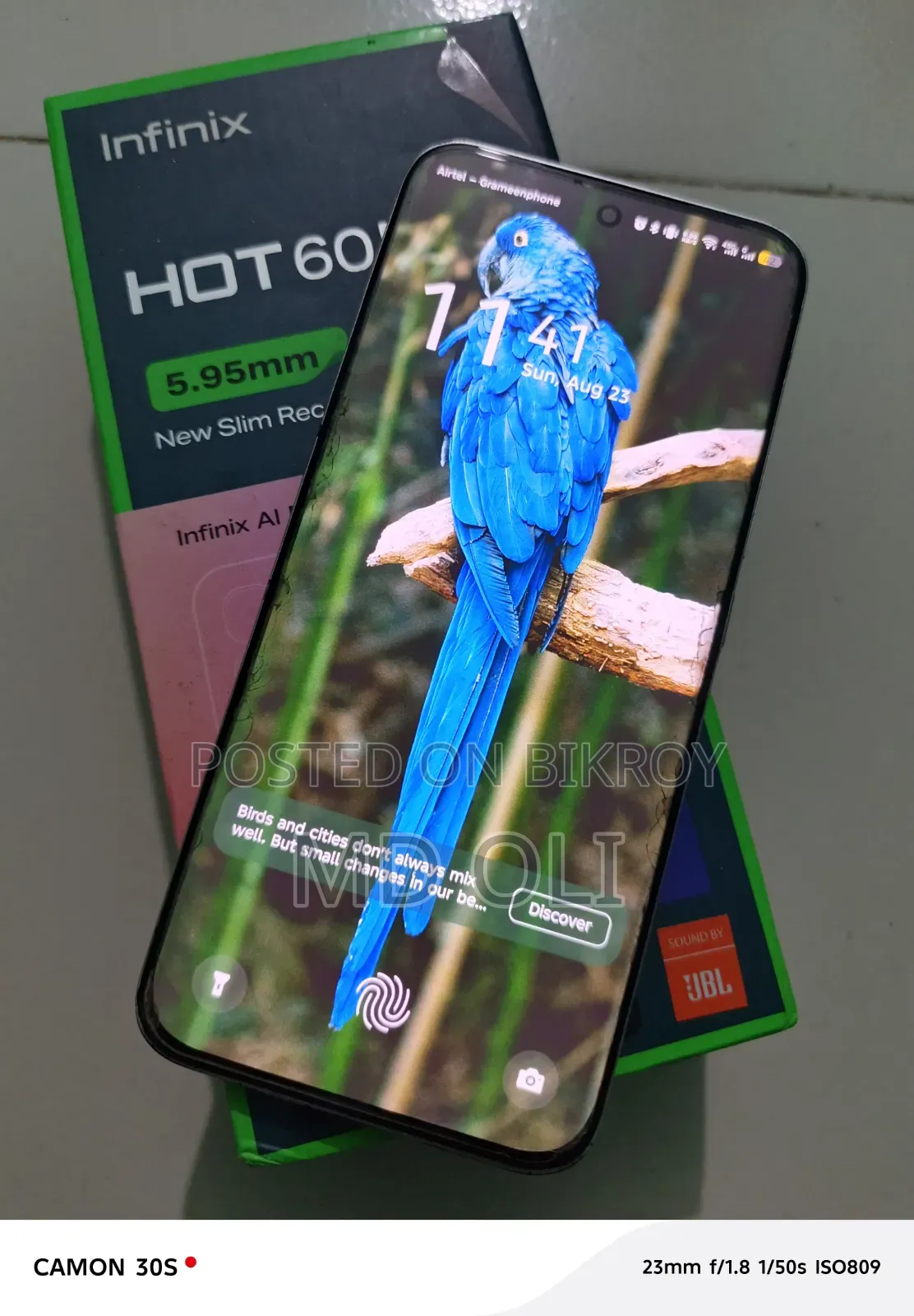 Infinix Hot 60 Pro+ 256 GB Silver