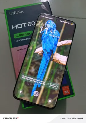 ইনফিনিক্স হট ৬০ প্রো+ ২৫৬ জিবি সিলভার
