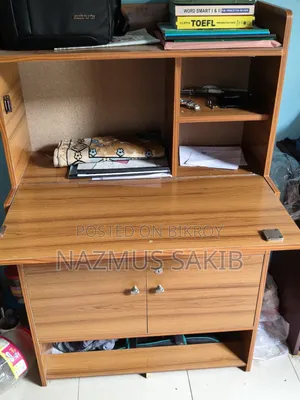 Almost Brand New স্টাডি টেবিল ও ক্যাবিনেট (মাত্র ২ মাস ব্যবহৃত)