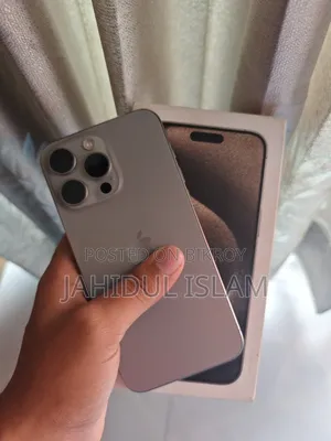 অ্যাপল আইফোন ১৫ প্রো ম্যাক্স ২৫৬ জিবি রৌপ্য