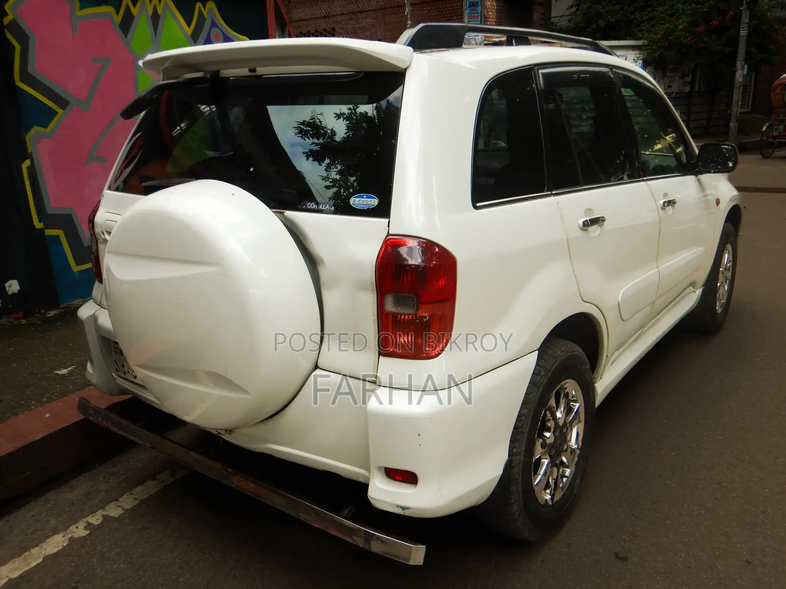 Toyota RAV4 Automatic 2002 White