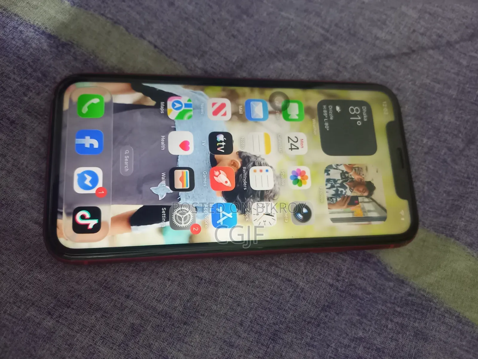 অ্যাপল আইফোন ১১ ১২৮ জিবি রেড