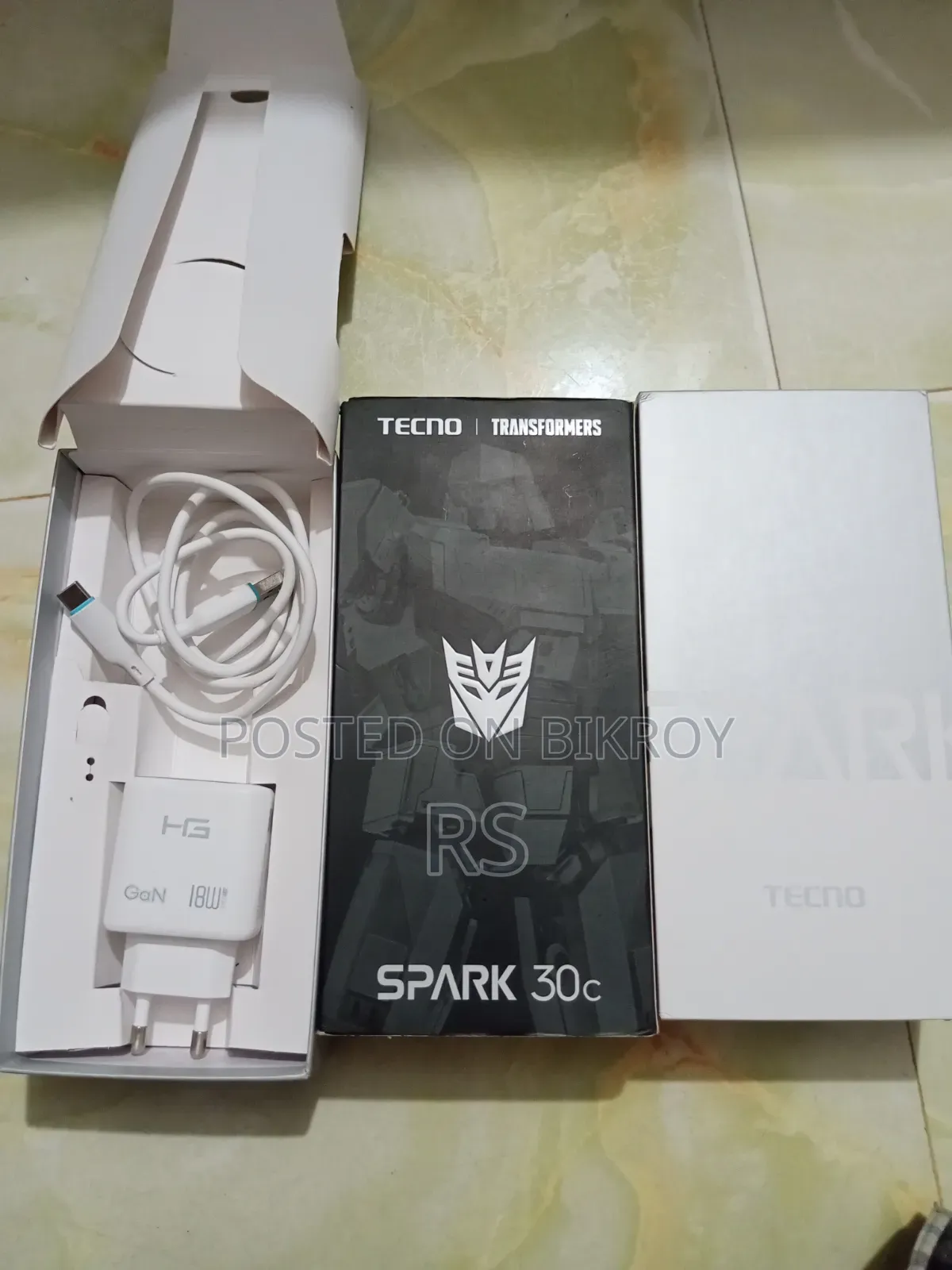 Tecno Spark 30C 128 GB Black