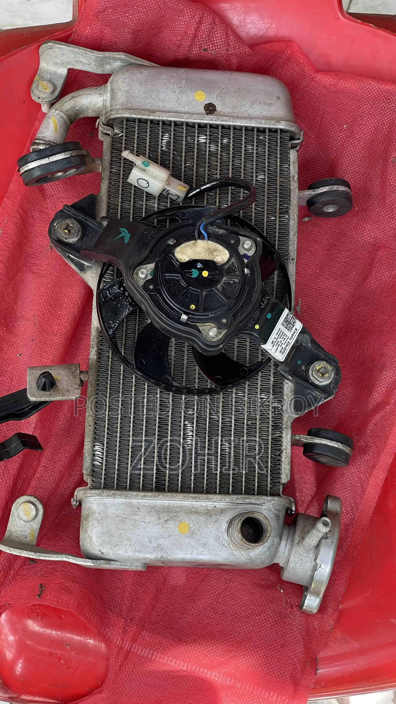 Original Used Yamaha R15 Radiator With Fan Full Fresh