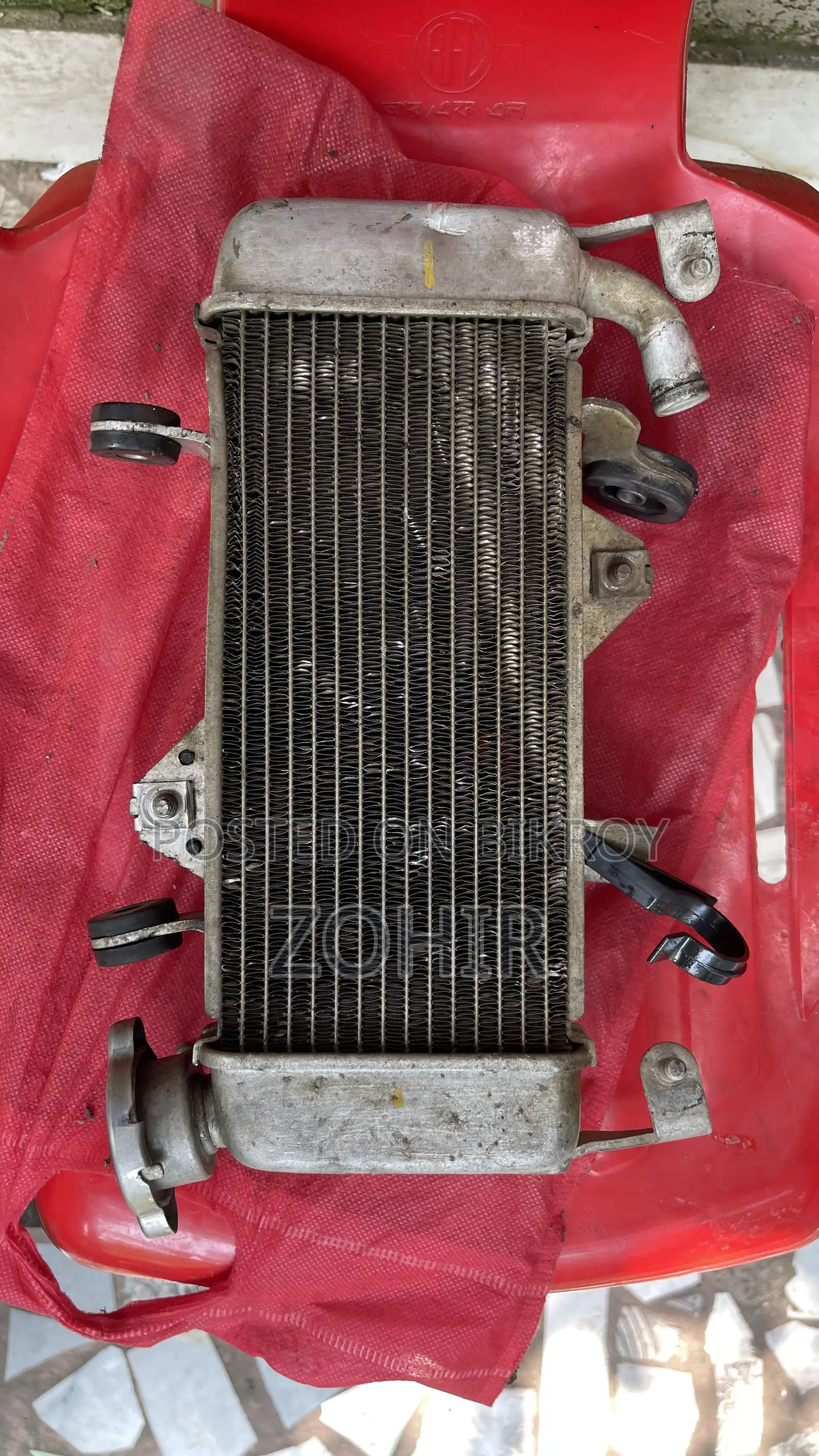 Original Used Yamaha R15 Radiator With Fan Full Fresh