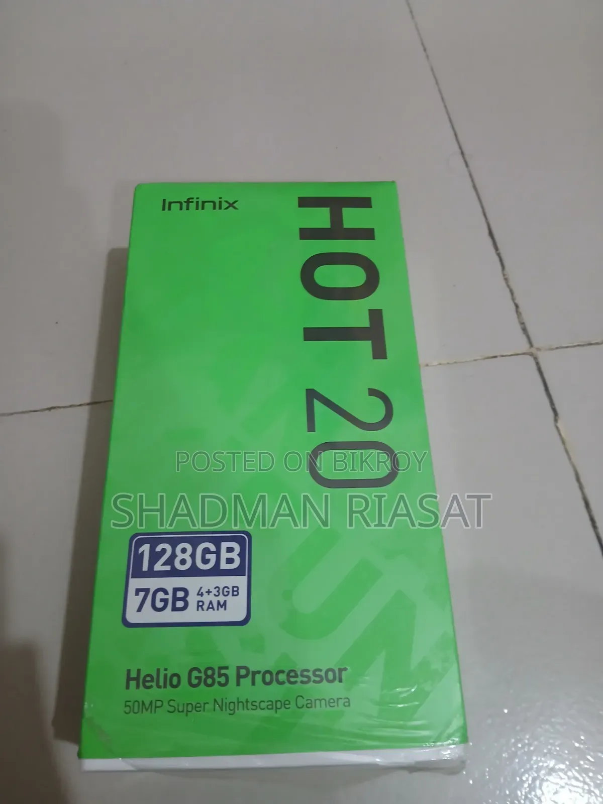 Infinix Hot 20 128 GB Purple