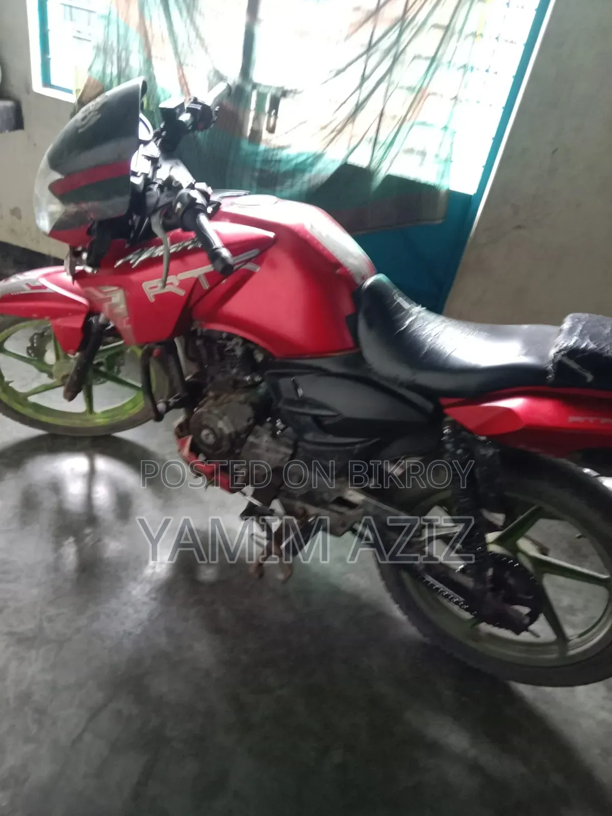 TVS Apache RTR 160 2V 2017 Red