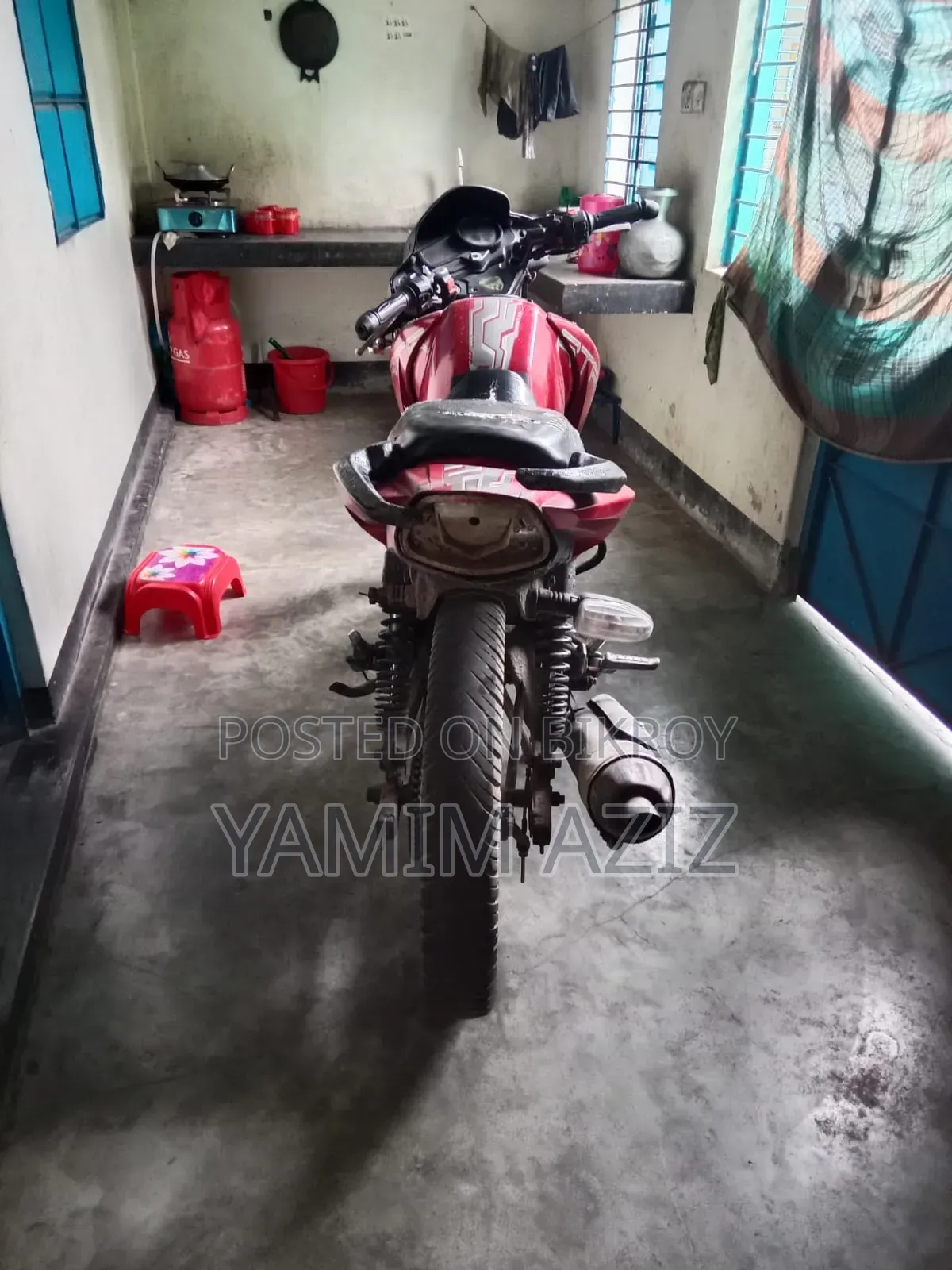 TVS Apache RTR 160 2V 2017 Red