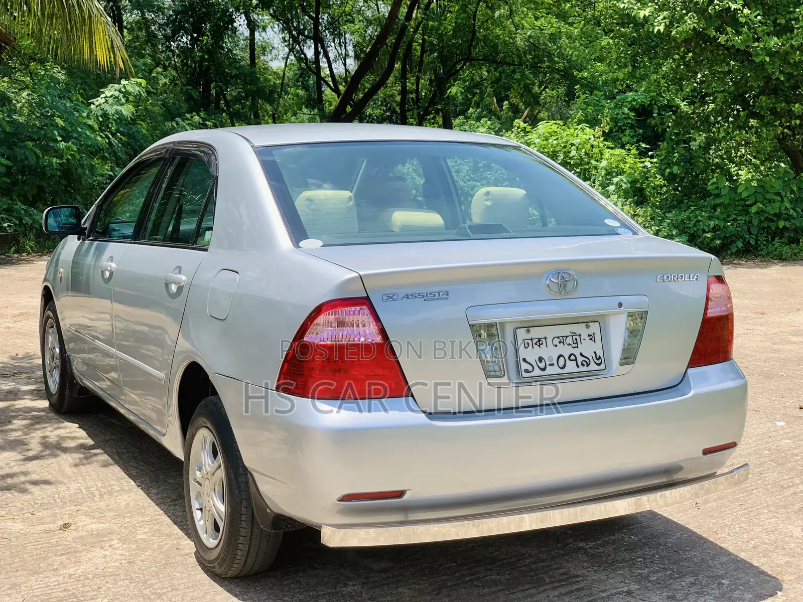 টয়োটা করোল্লা সেডান অটোমেটিক ২০০৫ সিলভার