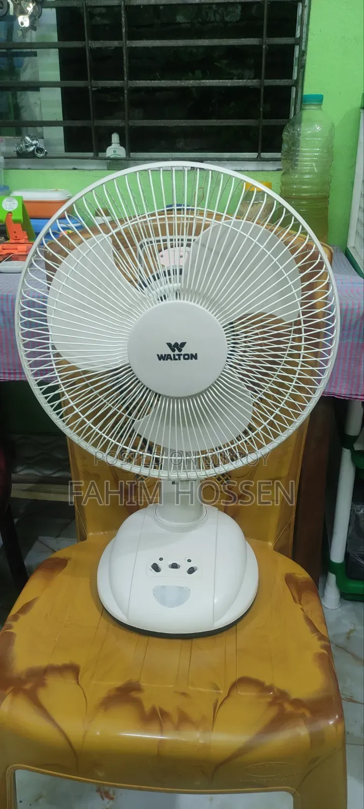 চার্জার ফ্যান বিক্রয় ২টা ওয়ালটন