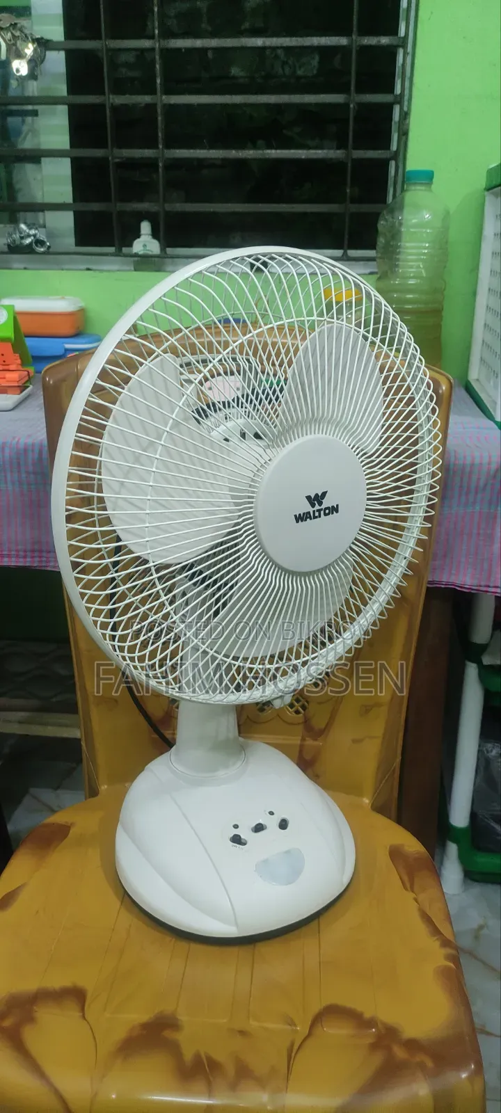 চার্জার ফ্যান বিক্রয় ২টা ওয়ালটন