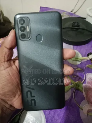 Tecno Spark 7 64 GB Black