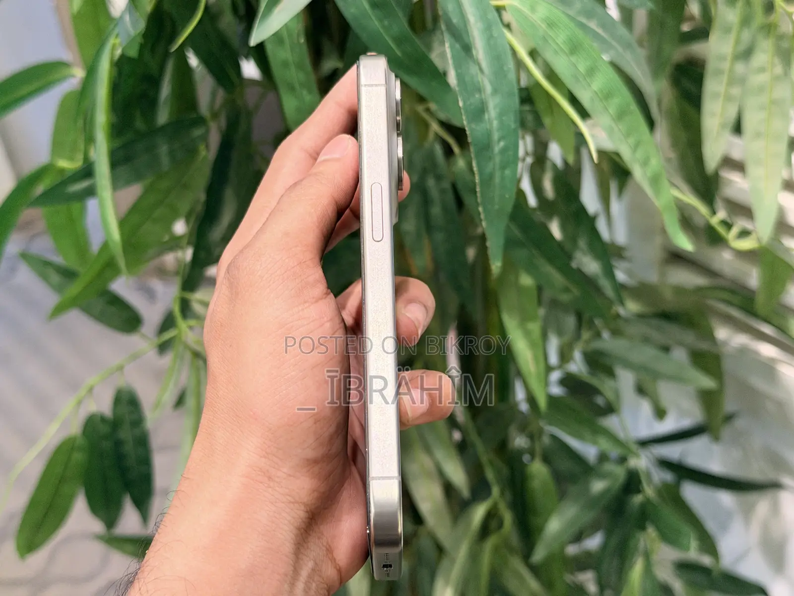 অ্যাপল আইফোন ১৫ প্রো ২৫৬ জিবি সিলভার