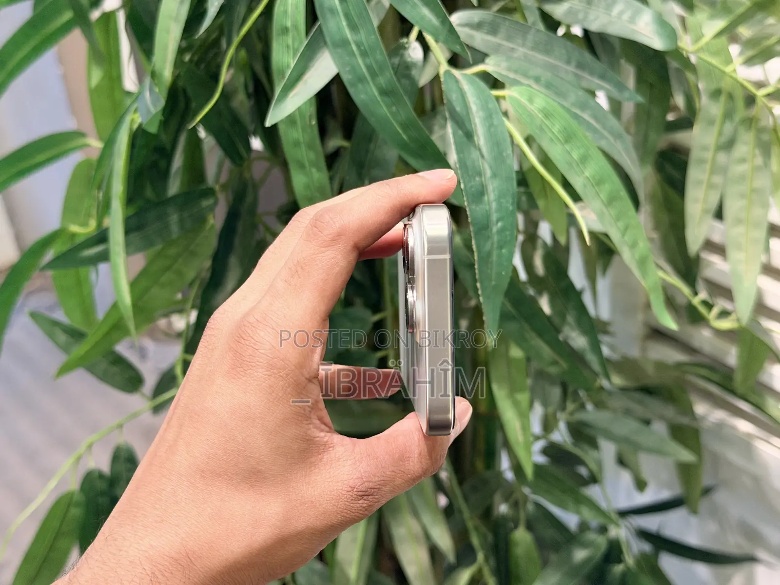 অ্যাপল আইফোন ১৫ প্রো ২৫৬ জিবি সিলভার