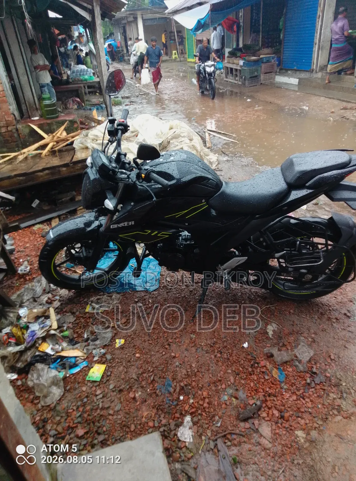 Suzuki Gixxer 2024 Black