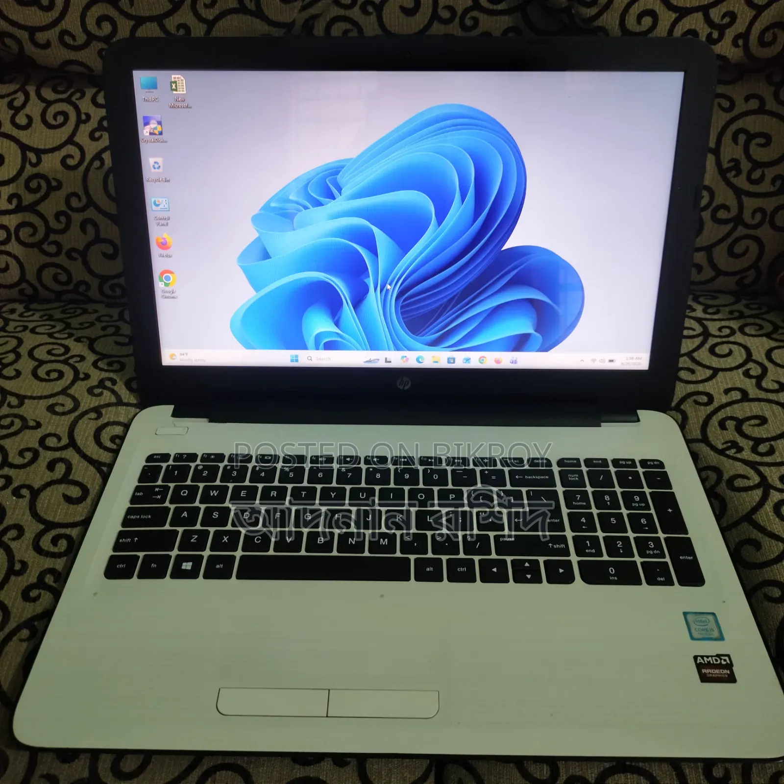 ল্যাপটপ HP 15 8GB Intel Core i5 HDD+SSD 256GB