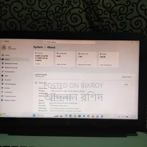 ল্যাপটপ HP 15 8GB Intel Core i5 HDD+SSD 256GB