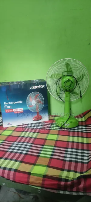 Two Rechargeable Fans for Sale