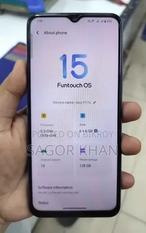 Vivo Y17s 128 GB Blue