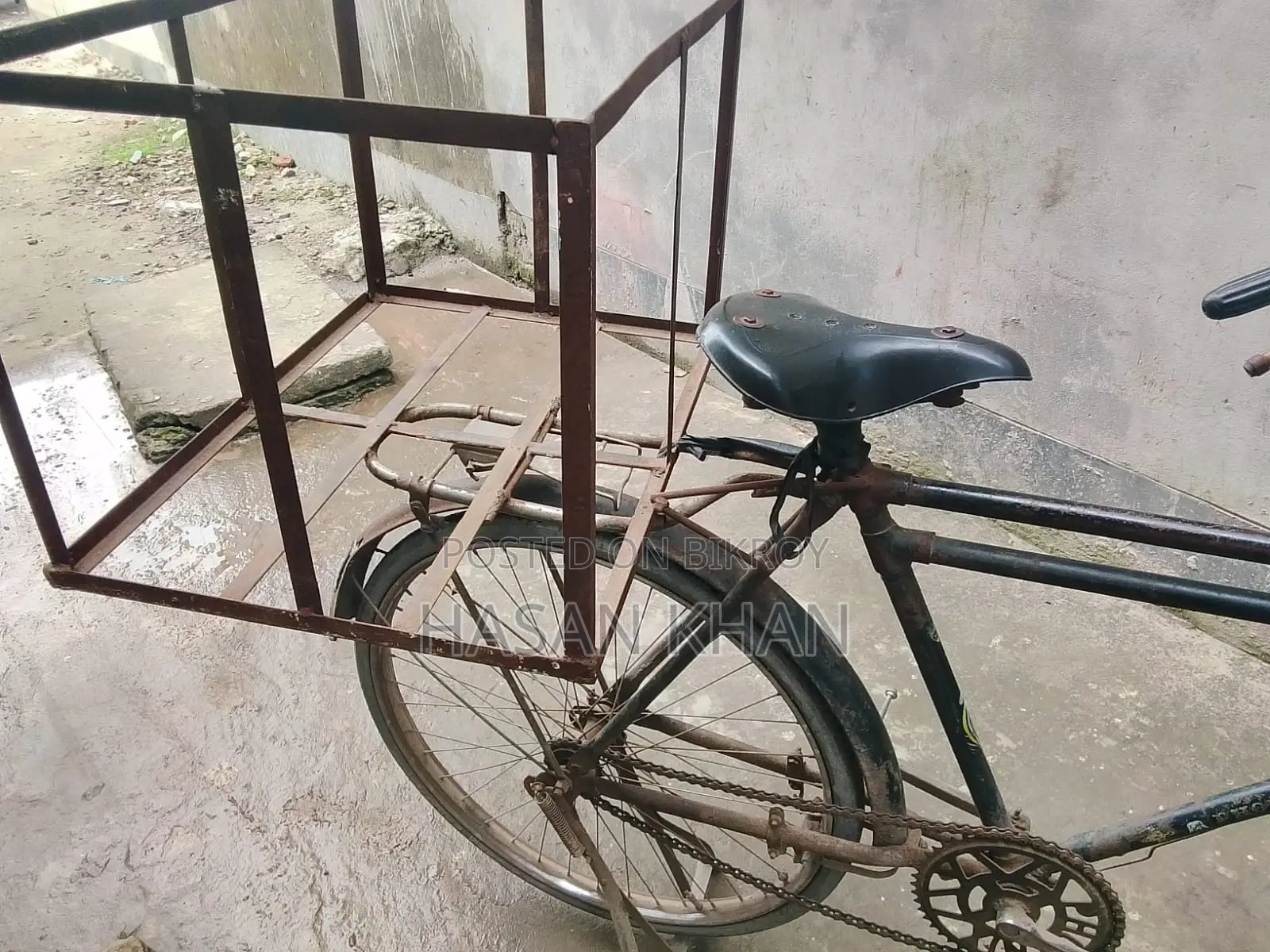 Hero Cargo Cycle | With iron carrier at the back