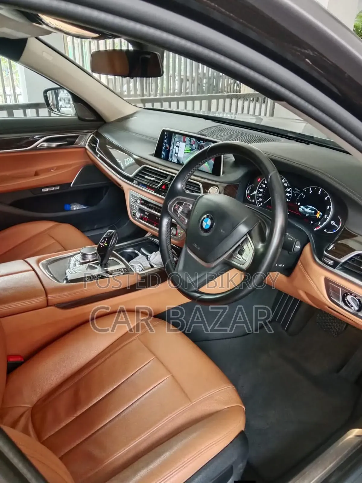 BMW 7 Series 730Li 2016 Gray