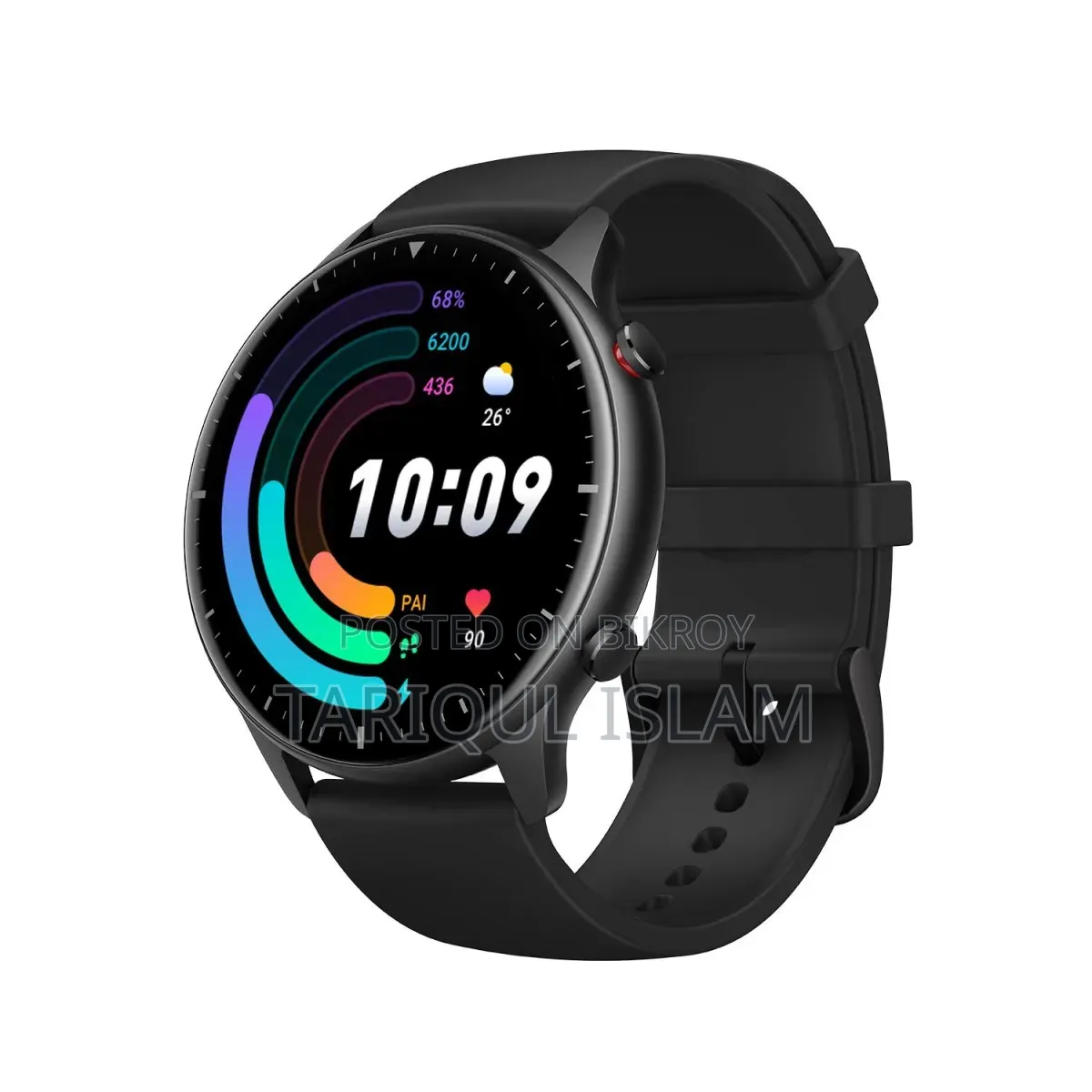 Amazfit GTR 2E Smart Watch Obsidian Black (Global Version)