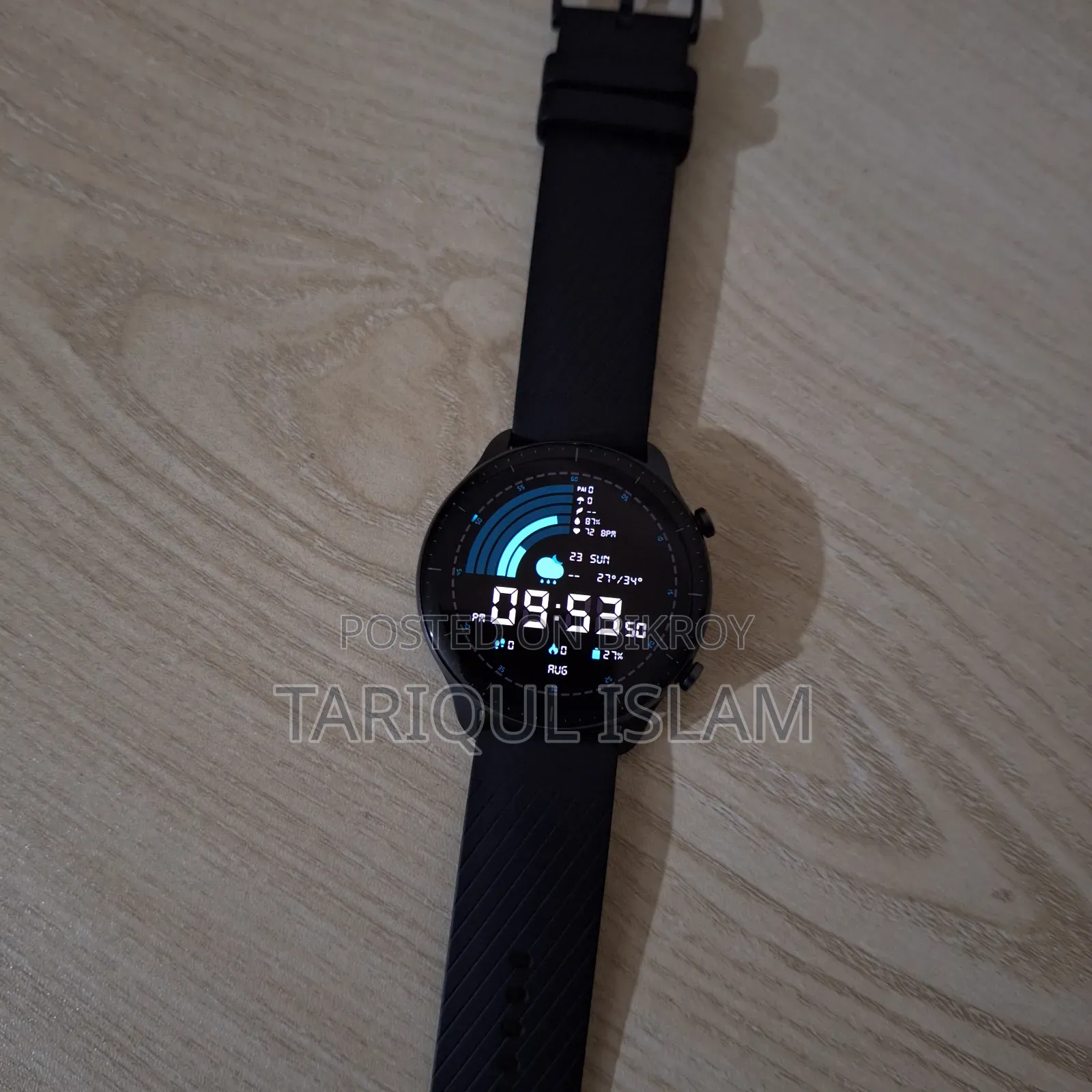 Amazfit GTR 2E Smart Watch Obsidian Black (Global Version)