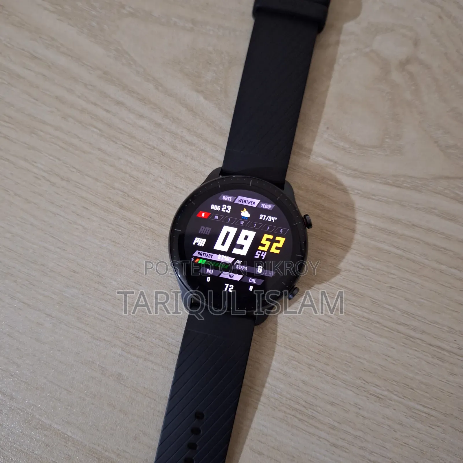 Amazfit GTR 2E Smart Watch Obsidian Black (Global Version)