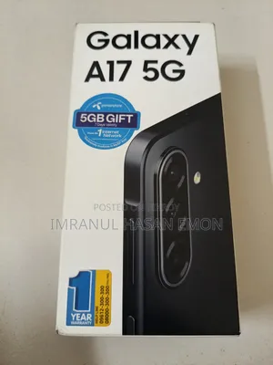 স্যামসাং গ্যালাক্সি এ১৭ ৫জি ২৫৬ জিবি ব্ল্যাক
