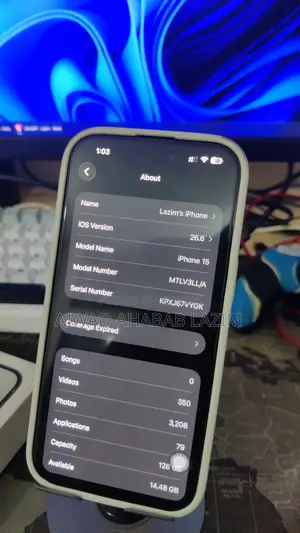 Apple iPhone 15 128 GB Black
