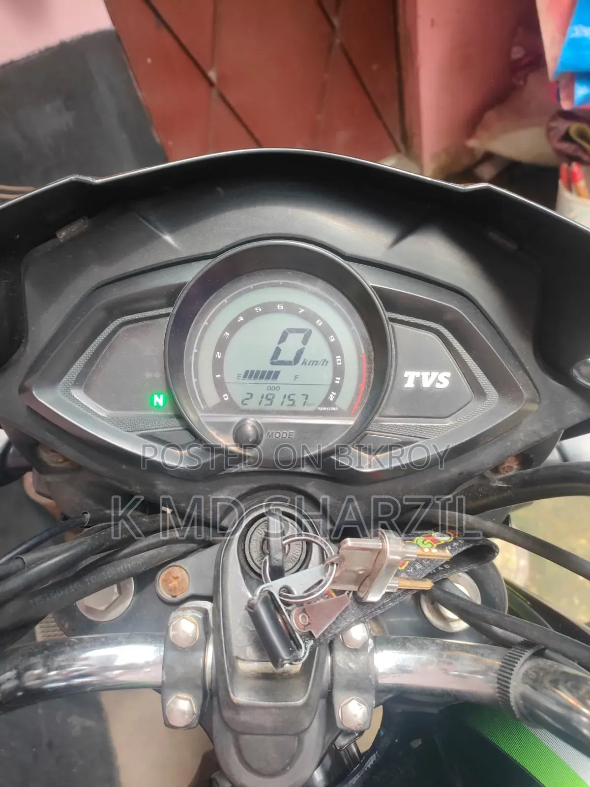 টিভিএস স্ট্রাইকার ১২৫ ২০২০ সবুজ