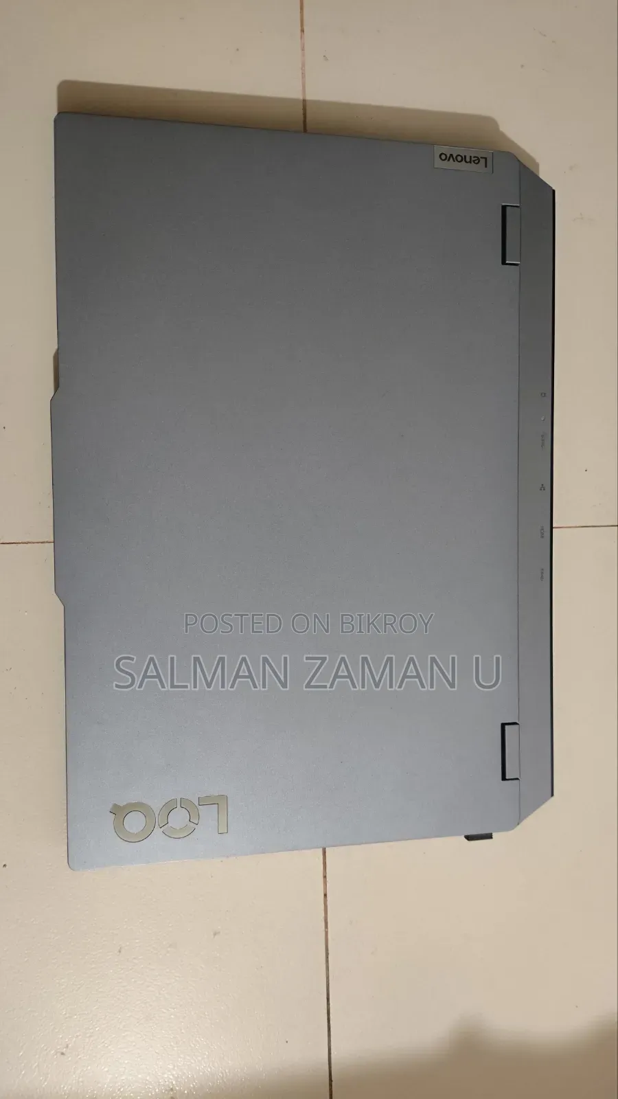 ল্যাপটপ Lenovo LOQ 15AHP10 16GB ইন্টেল কোর i5 SSD 512GB