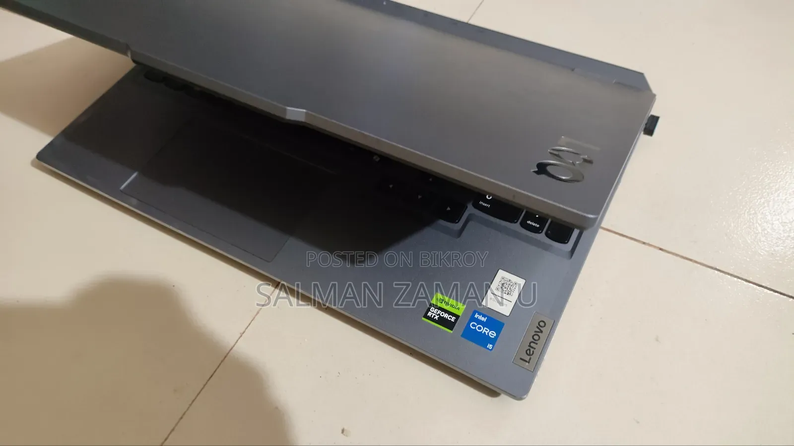 ল্যাপটপ Lenovo LOQ 15AHP10 16GB ইন্টেল কোর i5 SSD 512GB