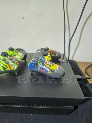 Ps4 (1000 GB) With Dual Controller and FC26 Game