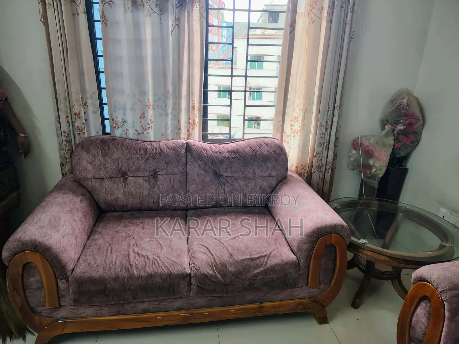 সোফা সেট বিক্রয় করা হবে
