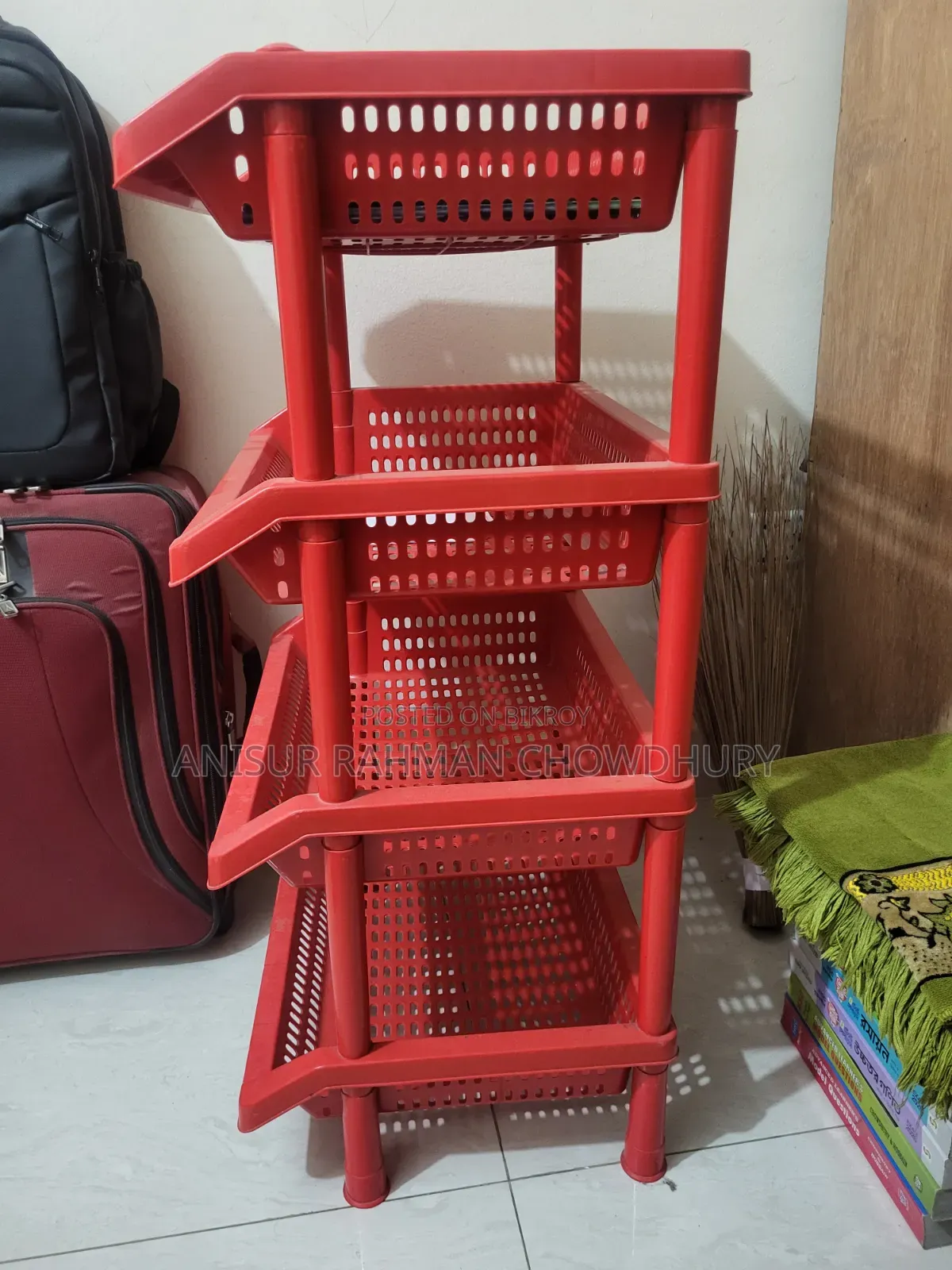 Shoes/Books Rack Shelf (Plastic)