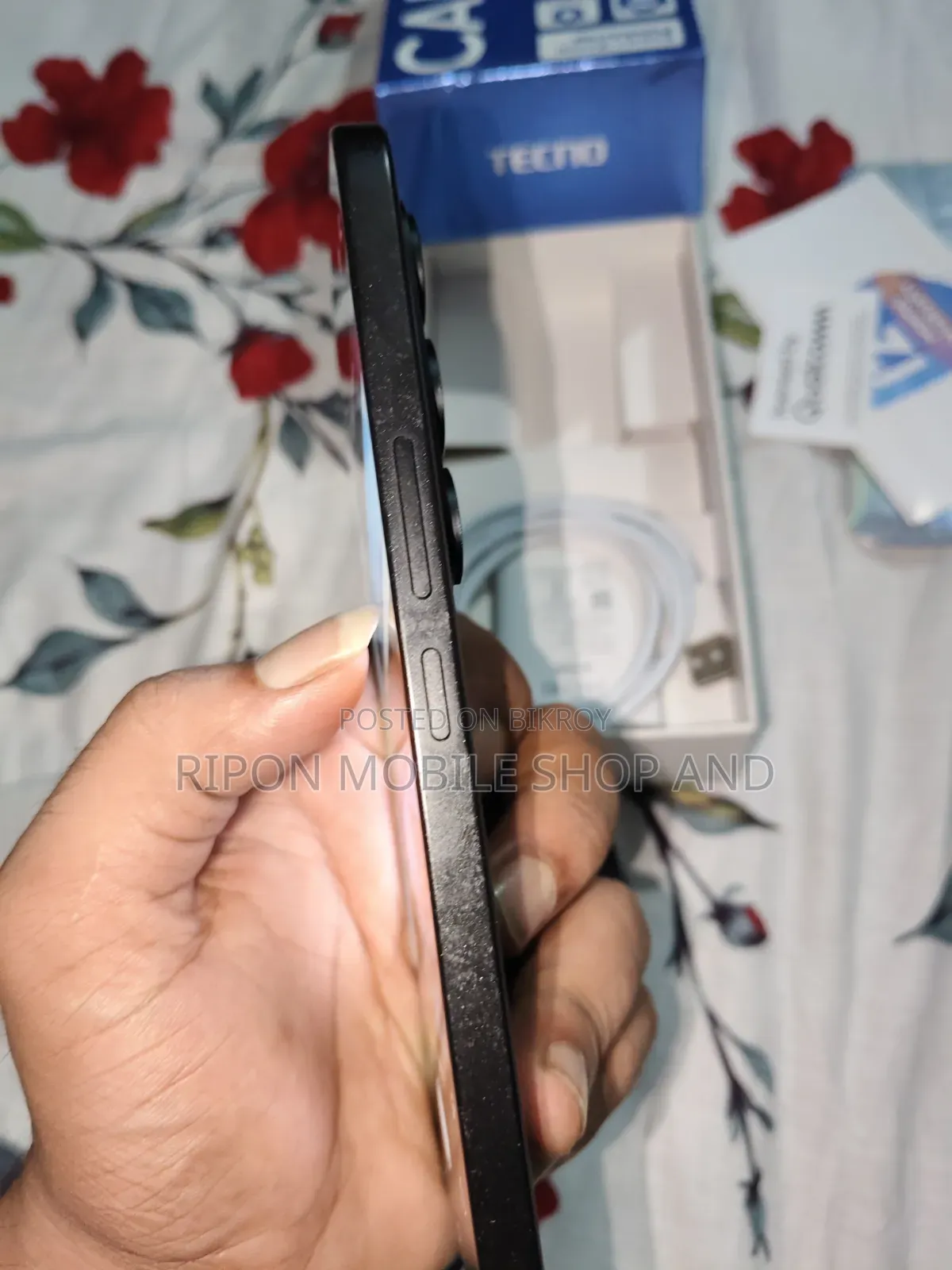 টেকনো ক্যামন ৫০ ২৫৬ জিবি কালো